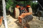 ขายรถไถ KUBOTA M7040 พร้อมใช้งาน ผานดันหน้า ผานหลัง