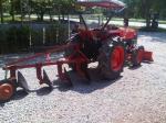ขายรถไถ Kubota L 4508 (4WD) พร้อมดันหน้าและผานหลัง