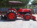 ขายรถไถ Kubota L 4508 (4WD) พร้อมดันหน้าและผานหลัง
