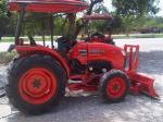 ขายรถไถ Kubota L 3608 (4WD) พร้อมดันหน้าและผานหลัง