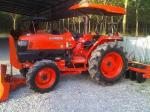 ขายรถไถ Kubota L 4508 (4WD) พร้อมดันหน้าและผานหลัง