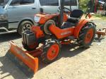 ขาย KUBOTA KRT 140 พร้อม ผานดันหน้า-หลัง-คราด ชั่่วโมงน้อย สภาพสวย 