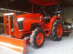 ขายรถไถ Kubota L 3608 (4WD) พร้อมดันหน้าและผานหลัง