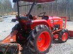 ขายรถไถ Kubota L 3608 (4WD) พร้อมดันหน้าและผานหลังตราช้าง