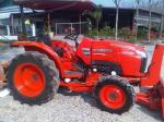 ขายรถไถ Kubota L 3608 (4WD) พร้อมดันหน้าและผานหลังตราช้าง