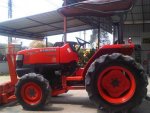 ขายรถไถ Kubota L 3408 (4WD) พร้อมดันหน้าของใหม่และโรตารี่ช้าง