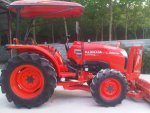 ขายรถไถ Kubota L 3608 (4WD) พร้อมดันหน้าและผาน6