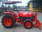 ขายรถไถ Kubota L 3408 (4WD) พร้อมมีดดันหน้า