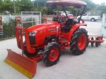 ขายรถไถ Kubota L 3608 (4WD) พร้อมดันหน้าและผาน6