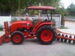 ขายรถไถ Kubota L 3608 (4WD) พร้อมดันหน้าและผาน6