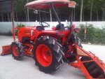 ขายรถไถ Kubota L 3608 (4WD) พร้อมดันหน้าและผาน6