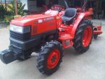 ขายรถไถ Kubota L 2808 (4WD)พร้อมผานหลัง พร้อมใช้งาน สีเดิมๆ
