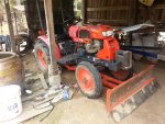 ขายรถไถ KUBOTA RT140 สภาพพร้อมใช้งาน 