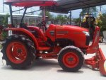 ขายรถไถ Kubota L 3608 (4WD) พร้อมดันหน้าช้างและโรตารี