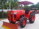 ขายรถไถ Kubota L 3608 (4WD) รถไร่ 100%พร้อมดันหน้าช้าง