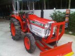 ขายรถไถ Kubota L 2002 DT-M พร้อมมีดดันหน้าและผาน3