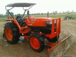 ขาย รถไถ KUBOTA 4508 สภาพพร้อมใช้งาน ใบดันหน้าพร้อมผานหลัง เครื่องดี 
