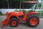 ขายรถไถ Kubota L 3408 (4WD) พร้อมดันหน้าคานบนและโรตารี