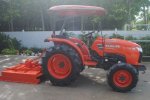 ขายรถไถ Kubota L 3608 (4WD) พร้อมเครื่องตัดหญ้าใหม่ 1.20 เมตร