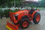 ขายรถไถ Kubota L 3608 (4WD) พร้อมดันหน้าช้างและผาน 6ตราช้าง