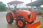 ขายรถไถ Kubota L 3608 (4WD) พร้อมดันหน้าช้างและผาน 6ตราช้าง
