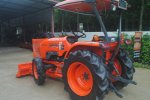 ขายรถไถ Kubota L 3608 (4WD) พร้อมดันหน้าช้างและผาน 6ตราช้าง