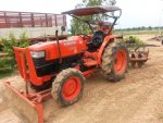 ขายKUBOTA L4508 สภาพสวยพร้อมใช้ อุปกรณ์ดันหน้า ผานหลัง เครื่องดีพร้อมใช้งาน เอกสารพร้อมโอน