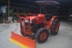 ขายรถไถ Kubota L 3408 (4WD) พร้อมดันหน้าตราช้าง และผานพรวน สีเดิมครับ