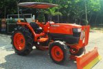 ขายรถไถ Kubota L 4508 (4WD) พร้อมดันหน้าช้าง