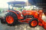 ขายรถไถ Kubota L 4708 (4WD) พร้อมดันหน้าและผานตราช้าง