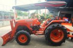 ขายรถไถ Kubota L 3408 (4WD) พร้อมดันหน้าคานบนและผานหลัง สีเดิม