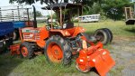 ขายรถไถKUBOTA 2002 3สูบ 4?4โฟร์  อุปกรณ์พร้อม โรตารี่ จอบหมุน ผานหลัง ใบดันหน้า สภาพพร้อมใช้งาน เครื่องดี