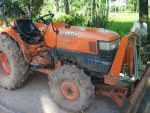 ขายรถไถ KUBOTA L 3408 2 เพลา 34 แรง ปี 50 อุปกรณ์ครบ ผานหน้าหลังโตโลรี่