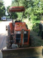 ขายรถไถ KUBOTA L 3408 2 เพลา 34 แรง ปี 50 อุปกรณ์ครบ ผานหน้าหลังโตโลรี่