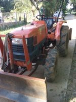 ขายรถไถ KUBOTA L 3408 2 เพลา 34 แรง ปี 50 อุปกรณ์ครบ ผานหน้าหลังโตโลรี่