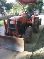 ขายรถไถ KUBOTA L 3408 2 เพลา 34 แรง ปี 50 อุปกรณ์ครบ ผานหน้าหลังโตโลรี่