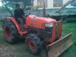 ขายรถไถ KUBOTA L3408 2 เพลา 34 แรง อุปกรณ์ ผานหน้าหลังทำงาน 3700 ช.มเครื่องดี