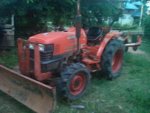 ขายรถไถ KUBOTA L3408 2 เพลา 34 แรง อุปกรณ์ ผานหน้าหลังทำงาน 3700 ช.มเครื่องดี