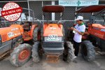 AUC 7 Code 078 รถแทรกเตอร์ KUBOTA L3408 ราคา เริ่มต้นการประมูล 130,000 บาท