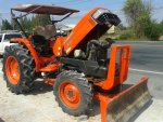 ขายรถไถ kubota4508 สภาพพร้มใช้งาน เครื่องดีระบบใช้งานปกติ ยางดี อุปกรณ์ผานหลัง พร้อมใบดัน สภาพพร้อมใช้งาน 