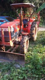 ขายรถไถKubota L4508DI (4WD) พร้อมใบมีดหน้า โรตารี่ขนาด 47 แรง และ ผาน7 
