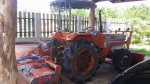 ขายรถแทรคเตอร์ เก่าญี่ปุ่นKUBOTA L2402DT ทน สภาพพร้อมใช้งาน อุปกรณ์ ใบมีดหน้า ผานหลัง โรตารี่ สภาพสวย
