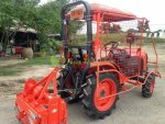 รถไถมือสองเข้าร่องอ้อย KUBOTA B2440 พร้อมโครงกันอ้อยและจอบหมุน 117 ชั่วโมง นางฟ้าสุดๆ โทร 081-8536633 น้องกิ๊กกี๋คะ