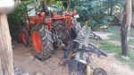 ขายรถแทรคเตอร์ รถไถKUBOTA L3408 อุปกรณ์ครบ ใบดันหน้า ผานหลง คราด ทำงานดี 4x4ใช้งานปกติ เครื่องแห้ง เกียร์ดี 
