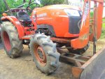 ขายรถไถ KUBOTA L3608 ราคา 285,000 พร้อมอุปกรณ์ดันหน้า และผาน6 ทะเบียนพร้อมโอน รถอยู่ อ.แกลง จ.ระยอง มีรถขนส่งบริการ  สอบถาม 0818618678  id line=081861