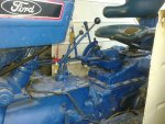 ขายรถแทรคเตอร์ นิวฮอลแลนด์ FORD 6600เสื้อลาย เอกสารเล่มทะเบียนครบ สภาพพร้อมลงงาน เครื่องดีปั๊มหางระบบใช้ปกติ 