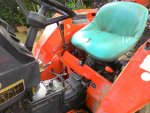 ขายรถไถ KUBOTA L2605 พร้อมดันหน้า ผานหลัง รถสวยเครื่องดี ระบบสมบูรณ์พร้อมใช้งาน ราคา 150,000  ร้าน DC Tractor Rayong 0818618678,0899347475  อ.แกลง จ.ร