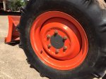 ขายรถไถ Kubota L3608(4WD) พร้อมใบมีดและโรตารีช้าง รถสีเดิม พร้อมใช้งาน