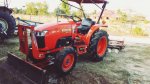 ขายรถไถ KUBOTA L3608 ใช้งานน้อย อุปกรณ์ครบ ดันหน้า ผานหลัง โรตารี่ และเทรลเลอร์ลากจูง สนใจโทร 090-8588220คุณนะ 093-3258446คุณบิว หรือเข้าดูสินค้าอื่นๆ