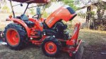 ขายรถไถ KUBOTA L3608 ใช้งานน้อย อุปกรณ์ครบ ดันหน้า ผานหลัง โรตารี่ และเทรลเลอร์ลากจูง สนใจโทร 090-8588220คุณนะ 093-3258446คุณบิว หรือเข้าดูสินค้าอื่นๆ